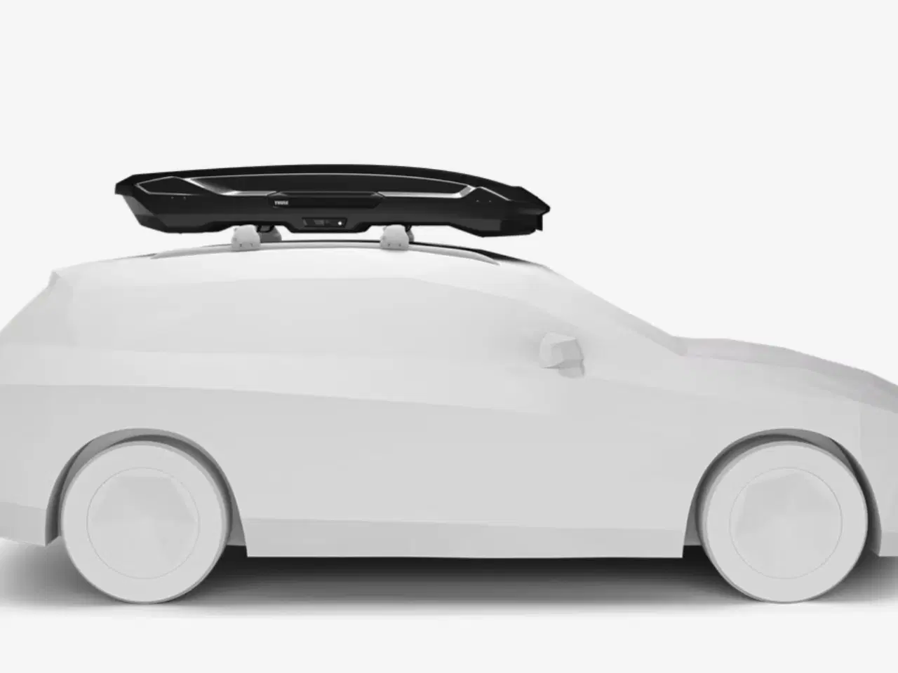 Billede 3 - UDLEJES - Thule Motion 3 XL Low + Tesla tagbøjler