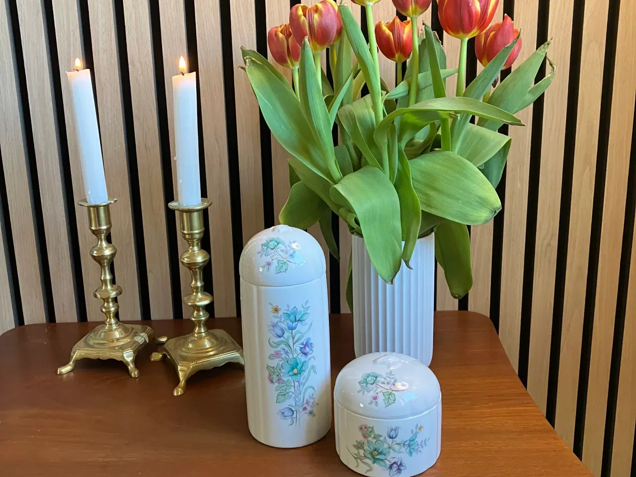 Billede 1 - Vintage Elizabeth Arden porcelænskrukker med låg