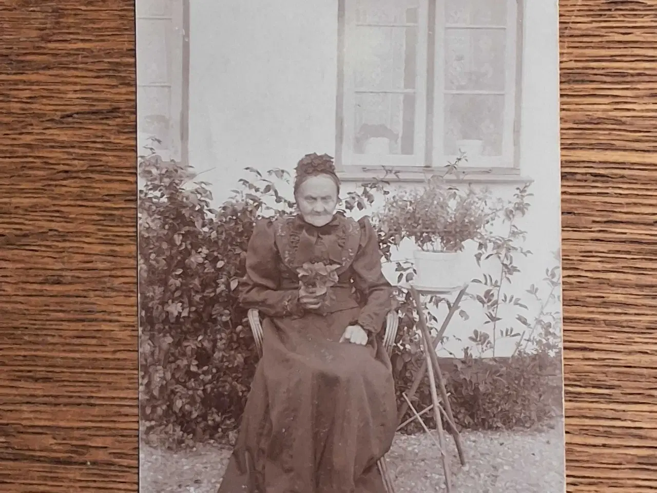 Billede 5 - 4 stk. Antik fotos i postkort størrelse 9x14cm