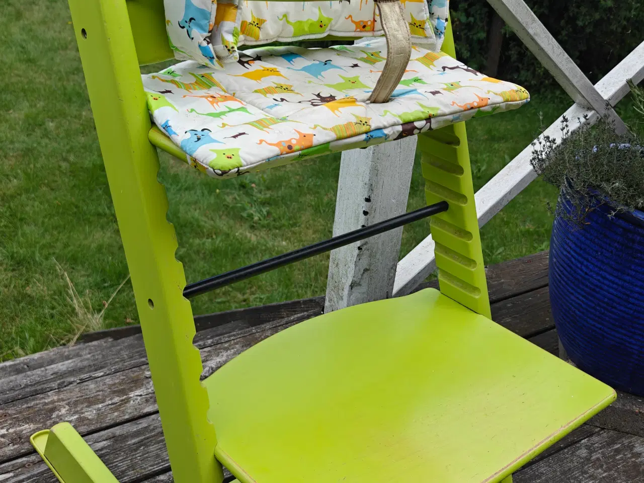 Billede 1 - Grøn Trip Trap / Tripp Trapp Stokke stol