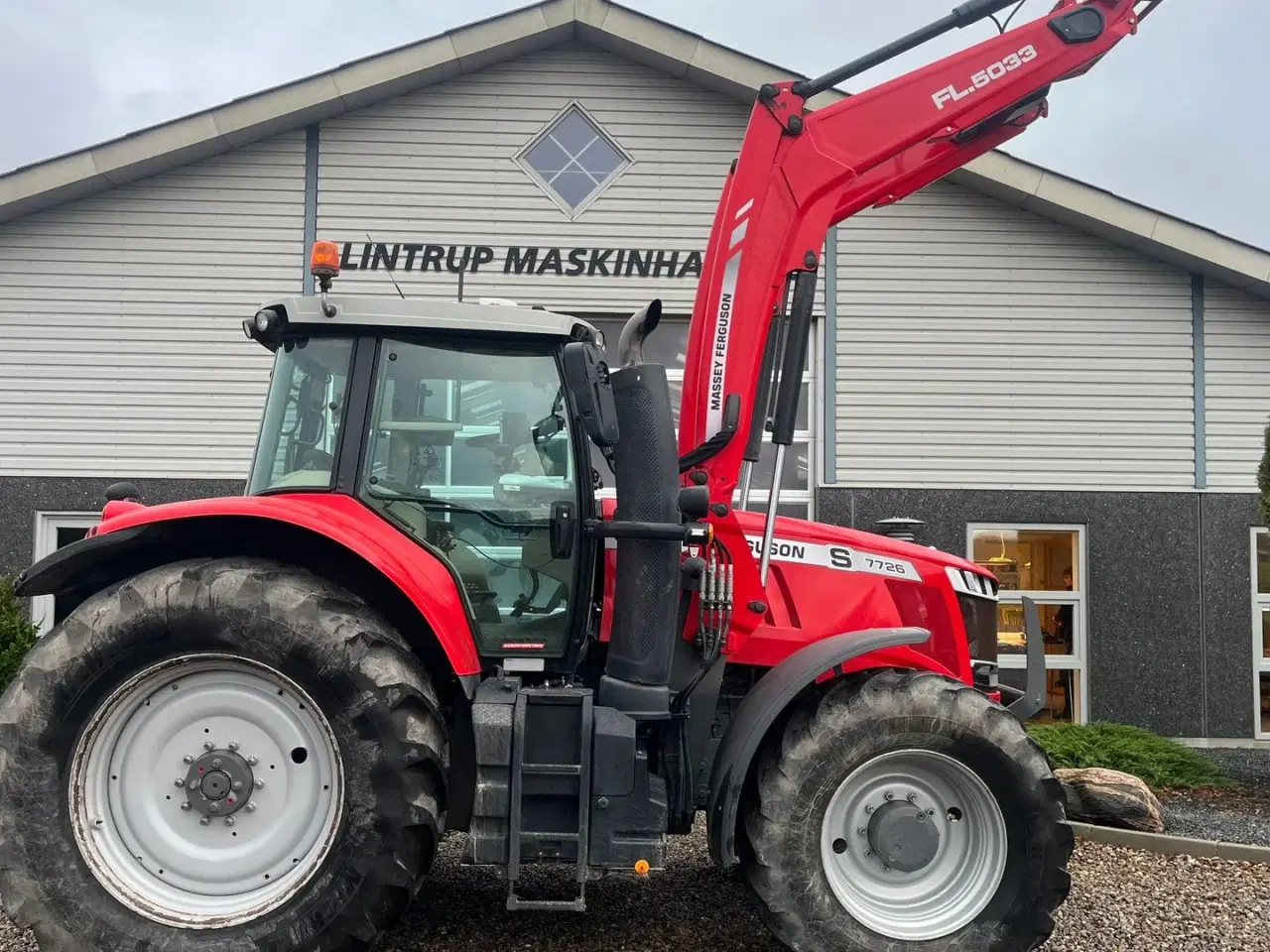 Billede 10 - Massey Ferguson 7726 S DynaVT Med frontlæsser