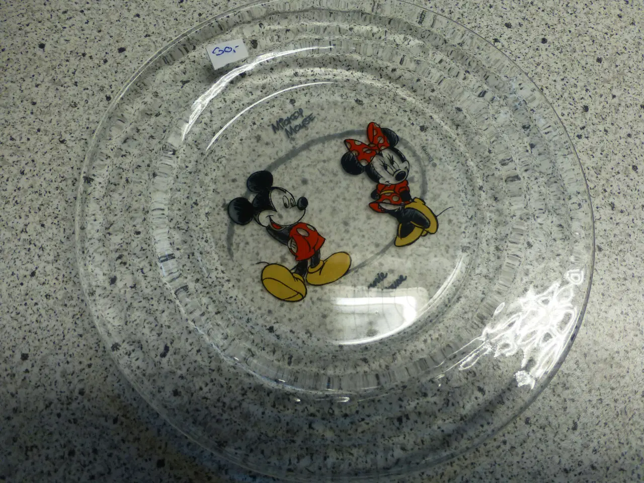 Billede 1 - Disney Glastallerken