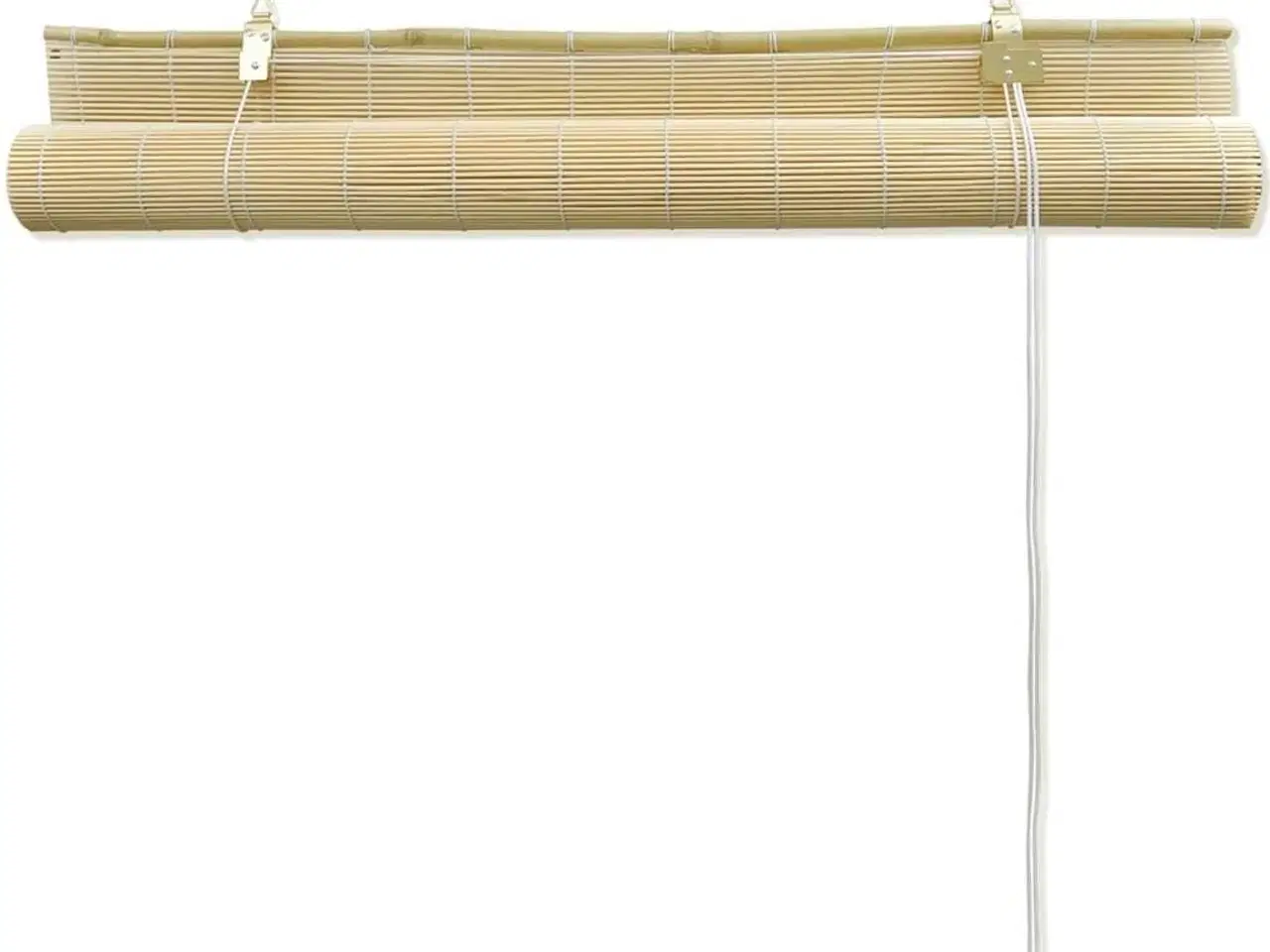 Billede 4 - Rullegardin 150x220 cm naturlig bambus