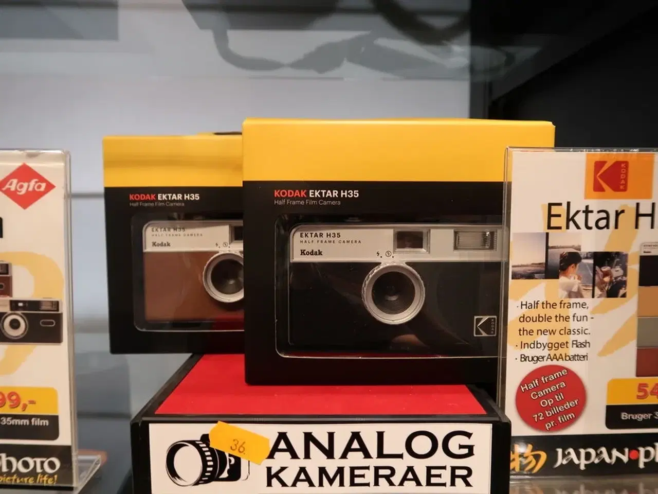 Billede 2 - 2 stk. analog kameraer EKTAR H35