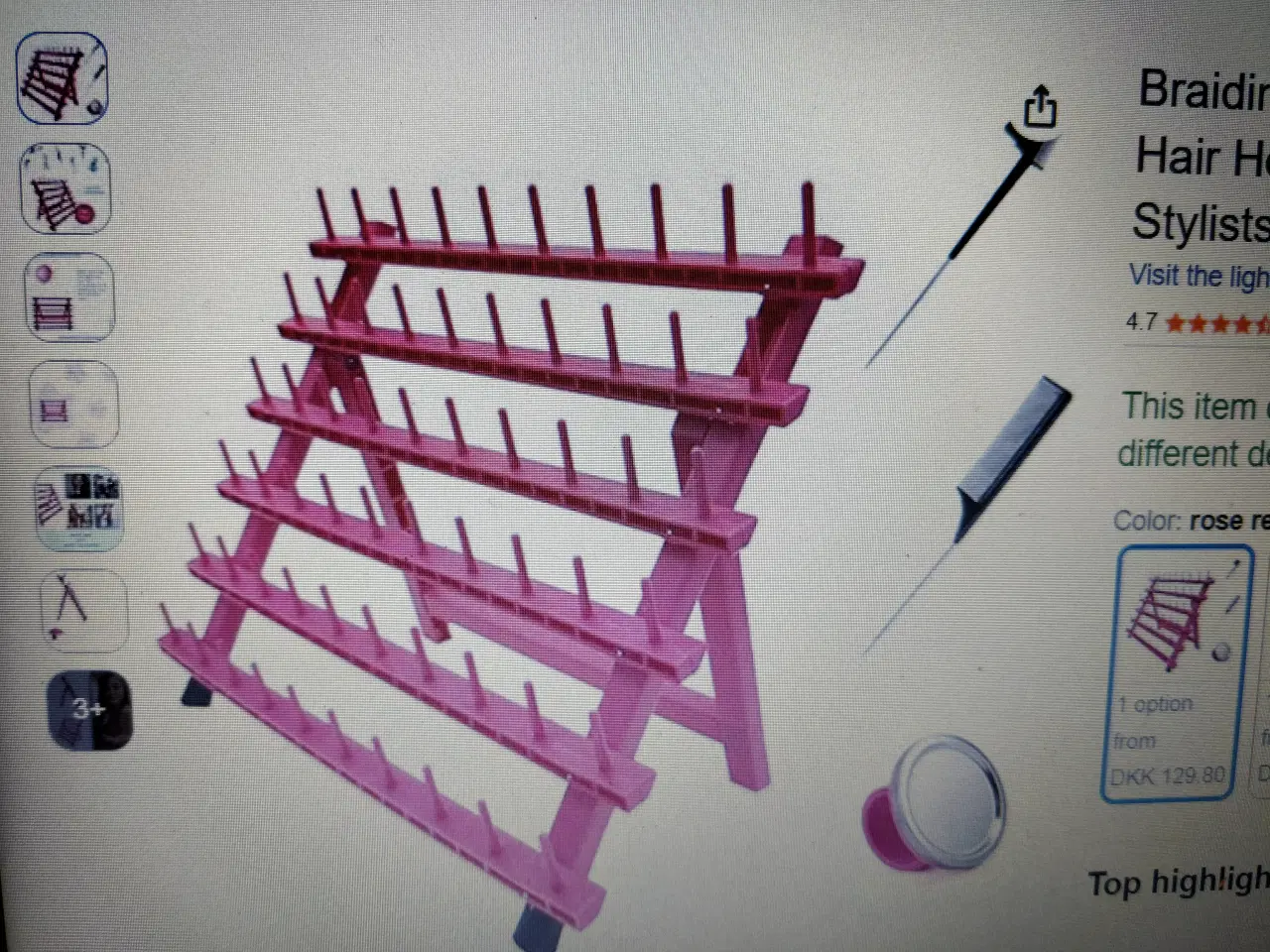 Billede 5 - Hårstativ