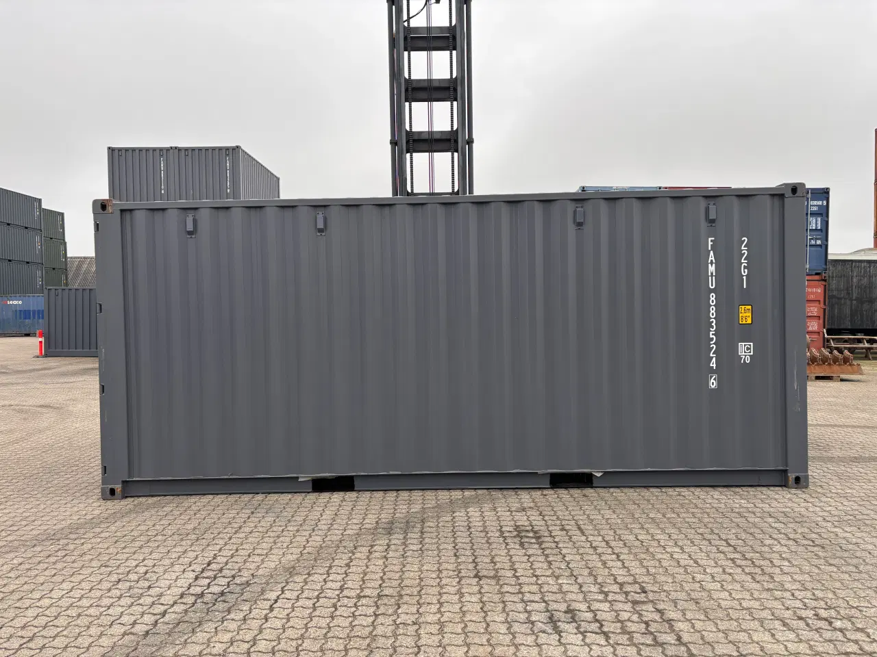 Billede 3 - TILBUD TILBUD 20 fods Container med Easy Open 