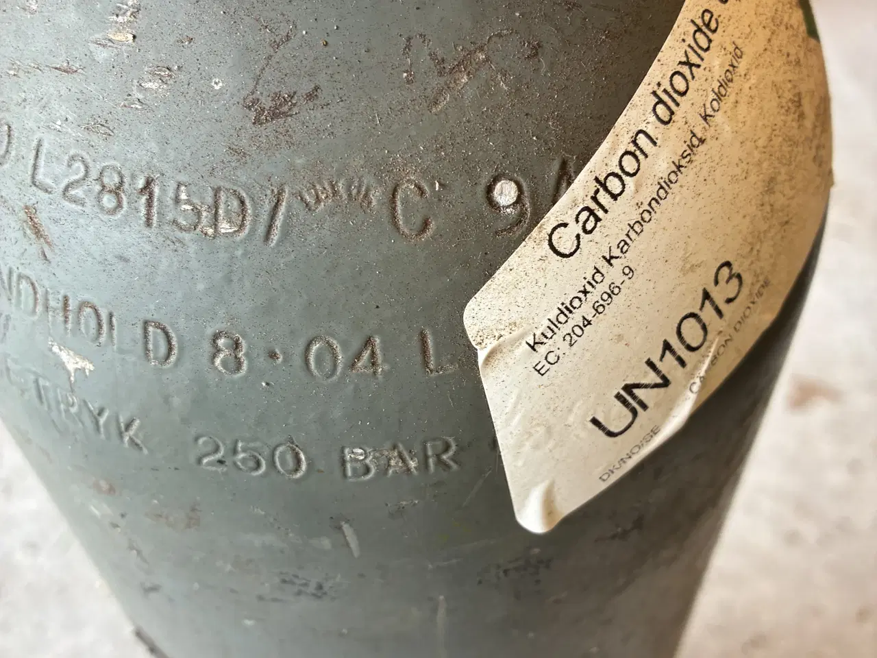 Billede 5 - CO2 gasflaske