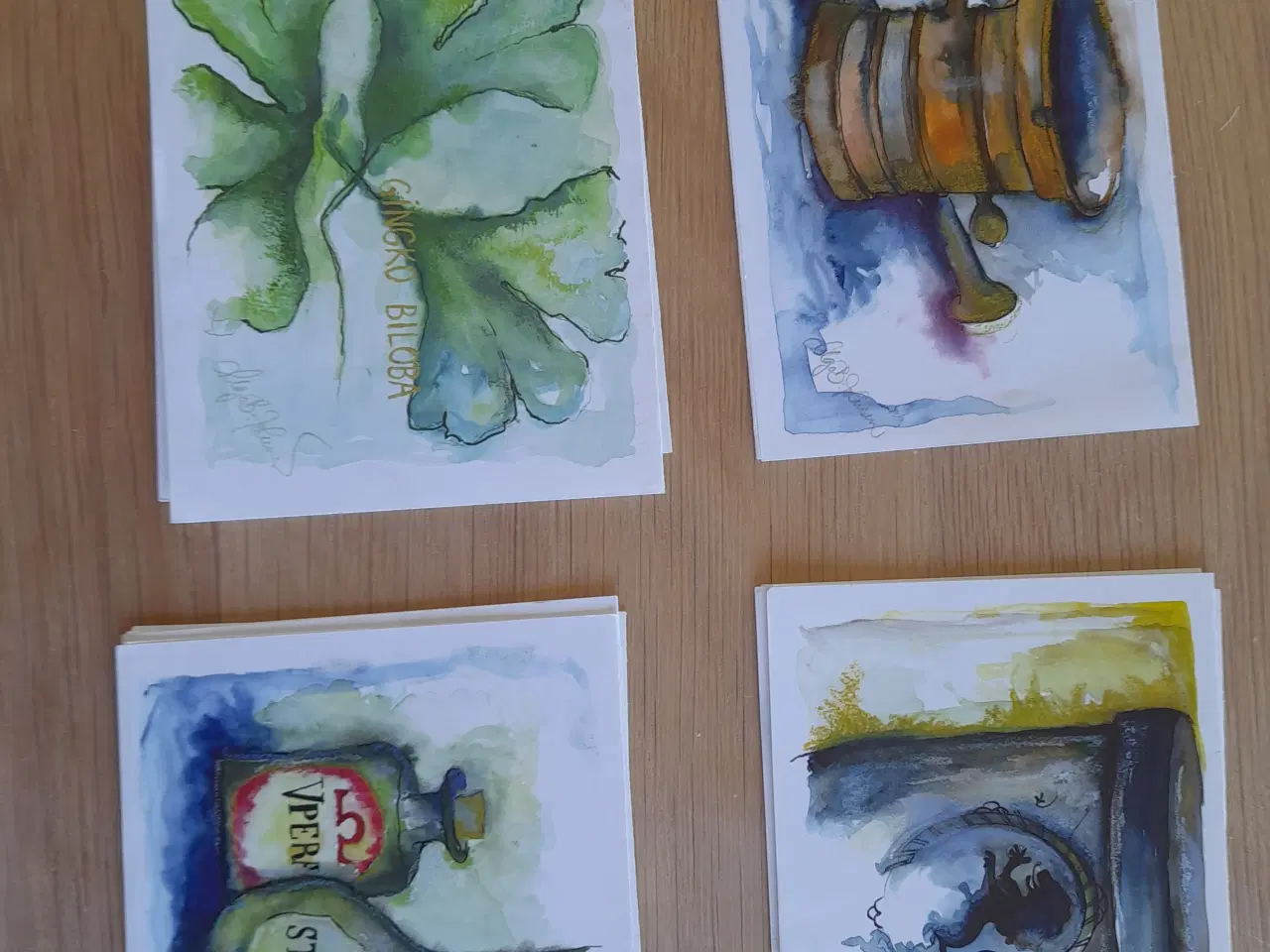 Billede 1 - Receptkuverter. Faaborg Løve Apotek.