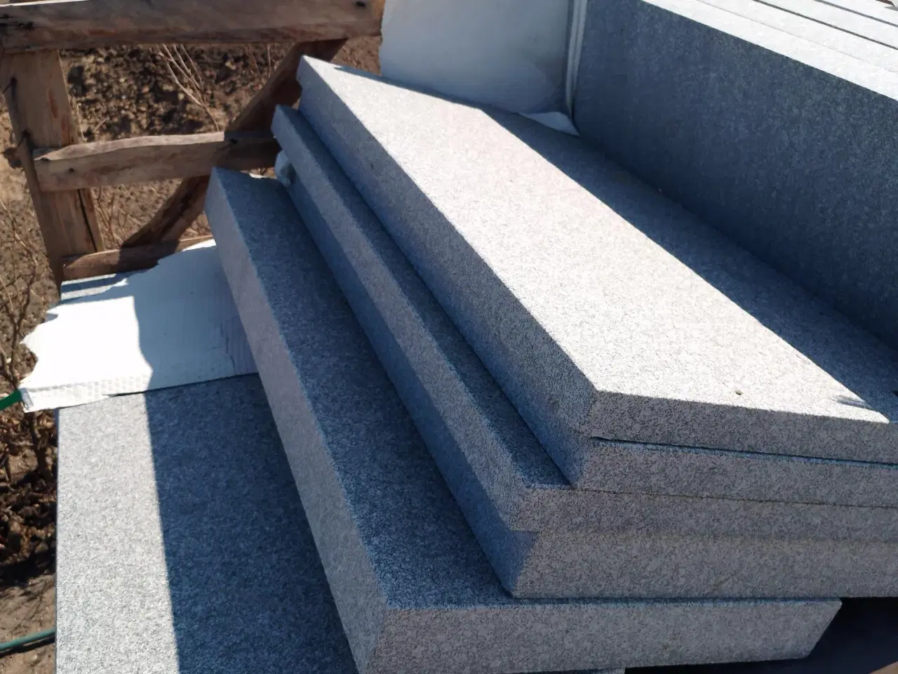 Billede 6 - 52 m2 granit fliser/belægningssten/natursten/G654 