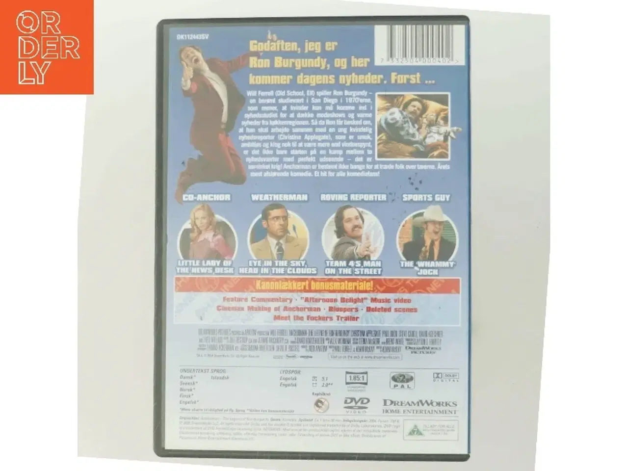 Billede 3 - Anchorman (2004) [DVD] med Will Ferrell (DVD)