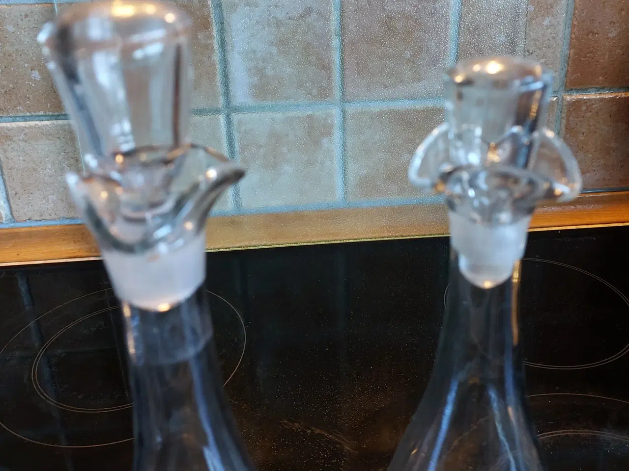 Billede 2 - 3 ANTIKKE KARAFLER - ca: år 1910 - samlet pris !!