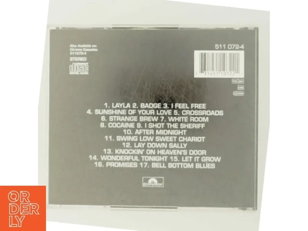 Billede 3 - Eric Clapton CD - The Best of Eric Clapton fra Polydor Records