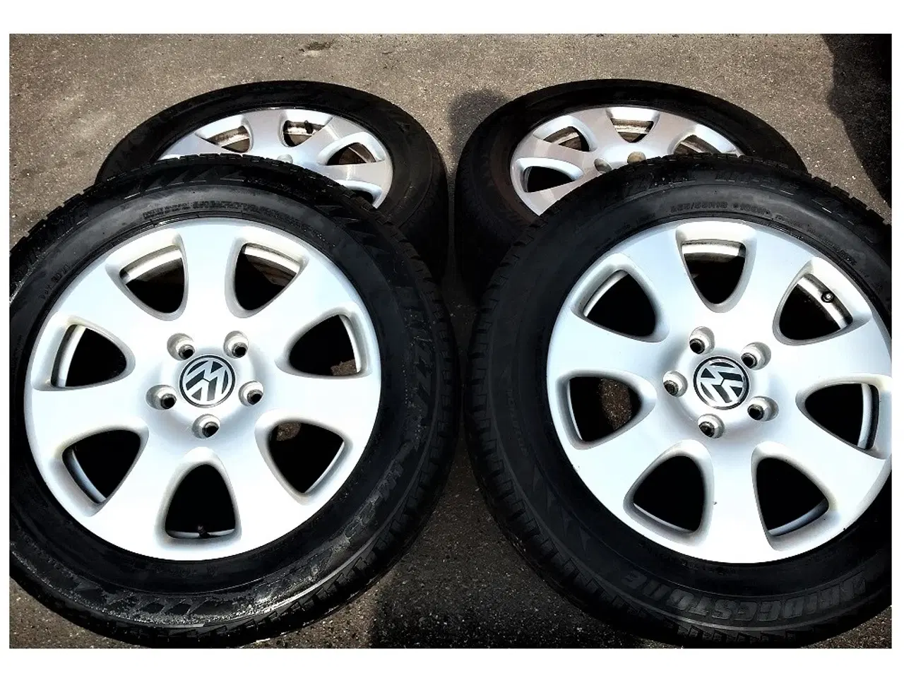 Billede 2 - 5x130 18" ET53, Audi Q7/ VW Touareg vintersæt