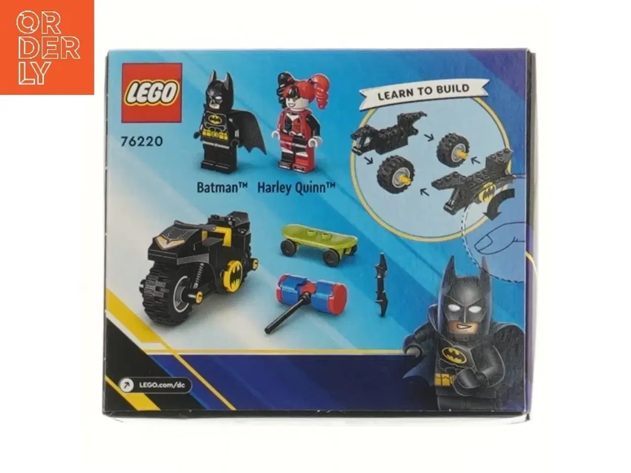 Billede 2 - LEGO Batman mod Harley Quinn fra Lego (str. 12,2x4,5x14,3 cm)