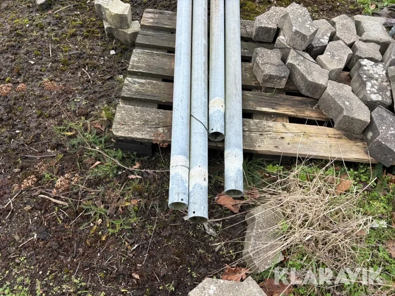 Billede 5 - Lygtepæles pæle - 4 styk