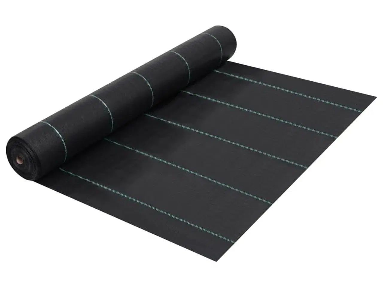 Billede 1 - Ukrudtsdug 1x25 m PP mat sort