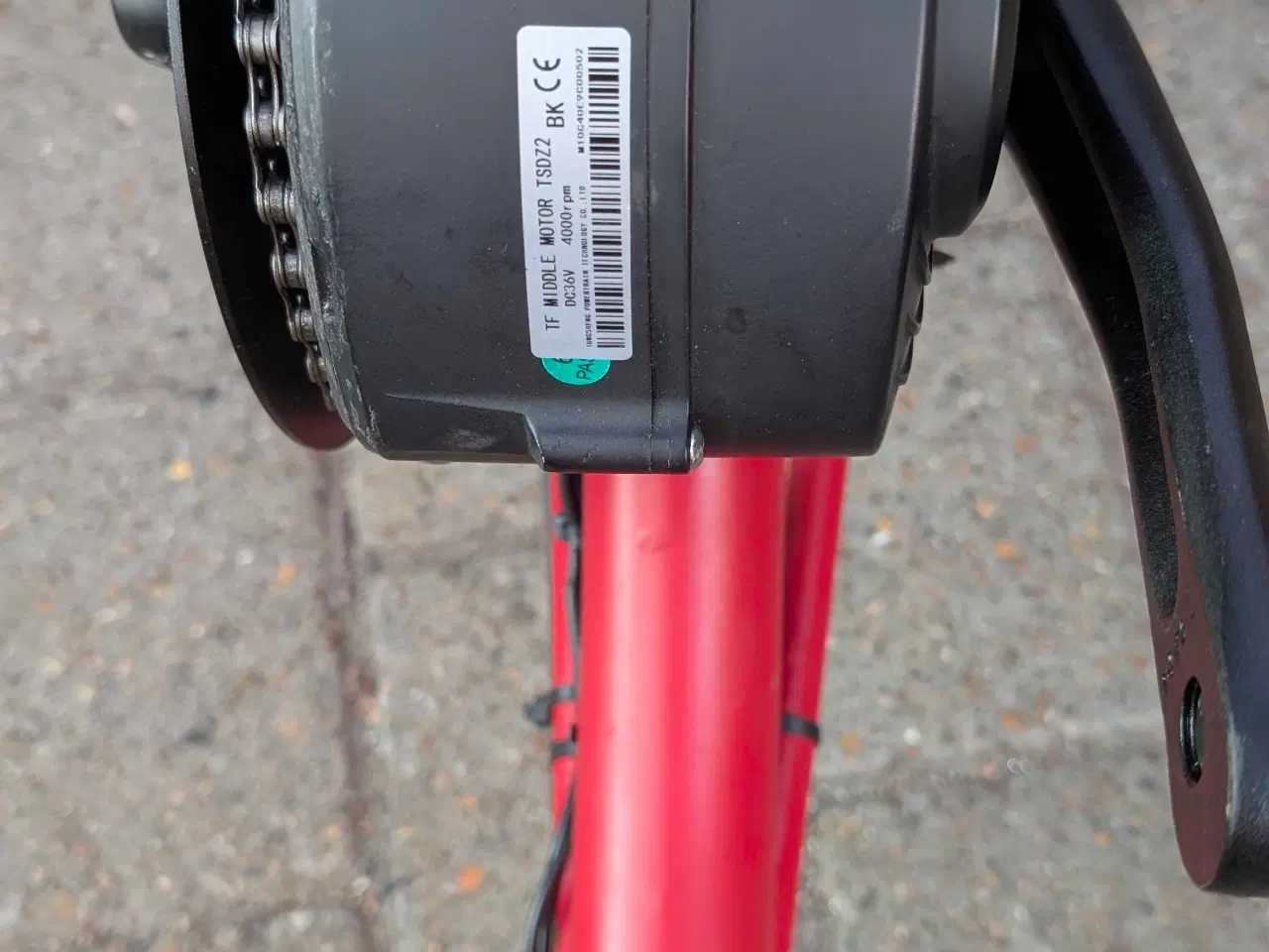 Billede 5 - El-ladcykel med låge og kalesje