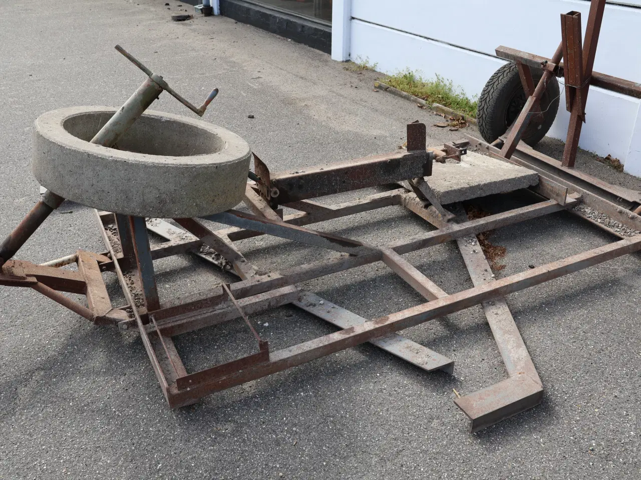 Billede 6 -  Vejhøvl, hjemmelavet, fungerer rigtig godt.
