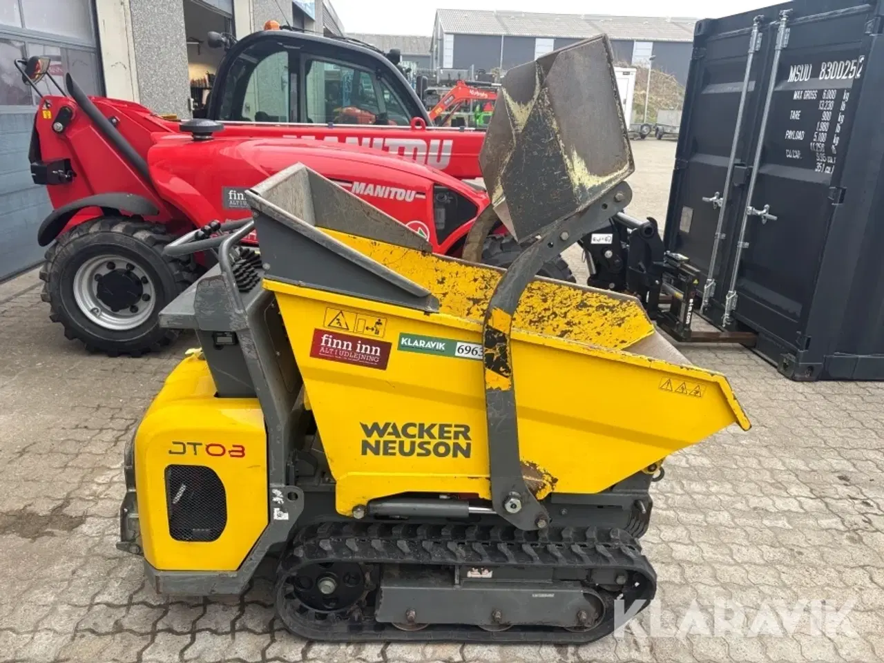 Billede 4 - Motorbøre / lille dumper Wacker Neuson DT08 P