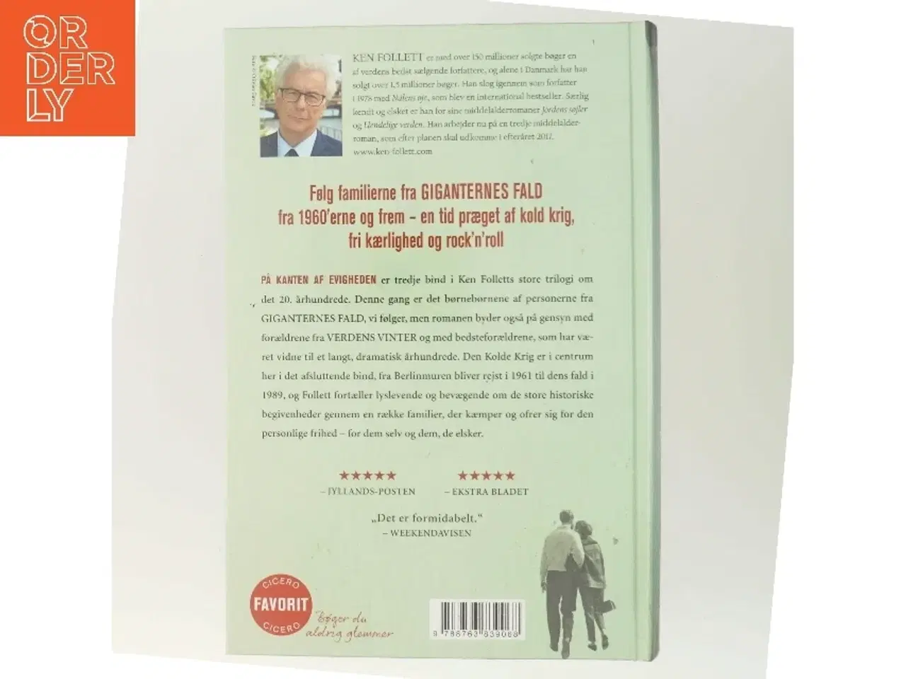 Billede 3 - På kanten af evigheden af Ken Follett (Bog)