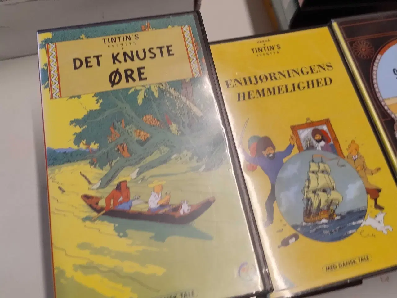 Billede 3 - Tintin VHS 21 FORSKELLIGE 