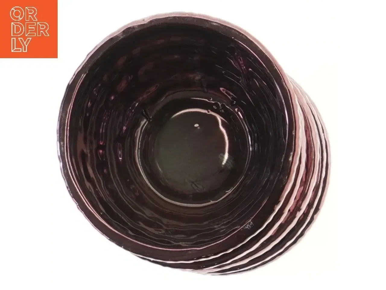 Billede 2 - Sæt med 5 skåle (str. 5 styk, 14,5x7 cm)