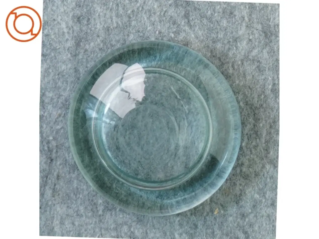Billede 2 - Fyrfadslys holder fra Holmegaard (str. 10 x 3 cm)