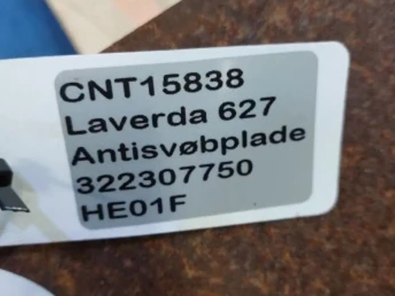 Billede 15 - Laverda 627 Antisvøbplade 322307750