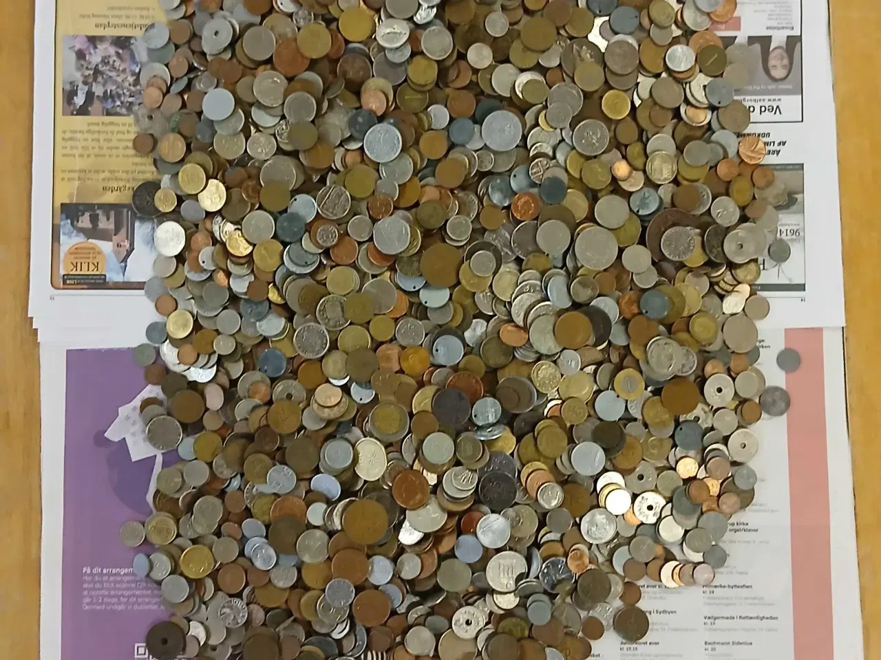 Billede 1 - Mønter 13 kg.