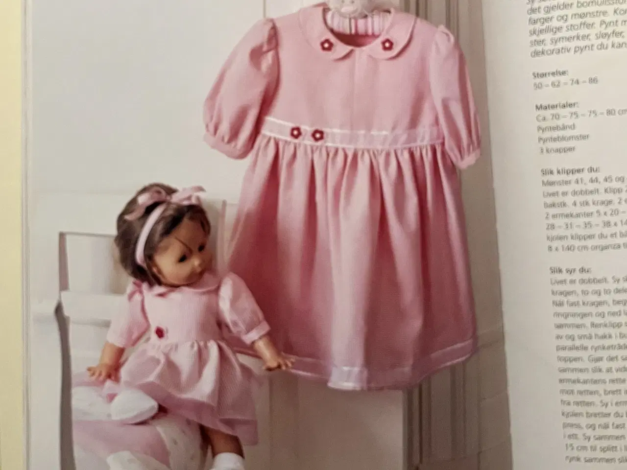 Billede 10 - Sy dukkeklær + Små kreasjoner - til baby og dukken