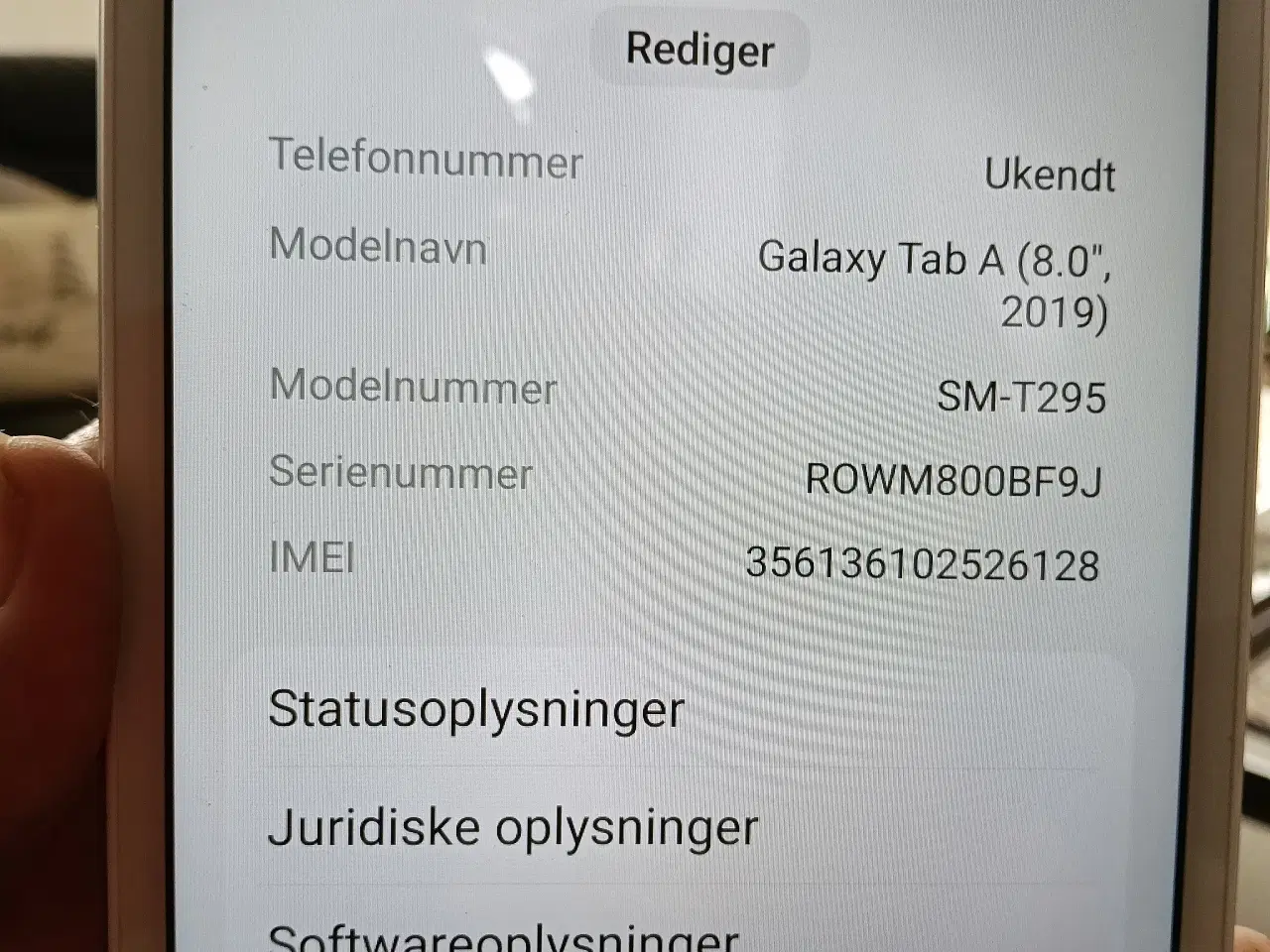 Billede 2 - Tablet Samsun 