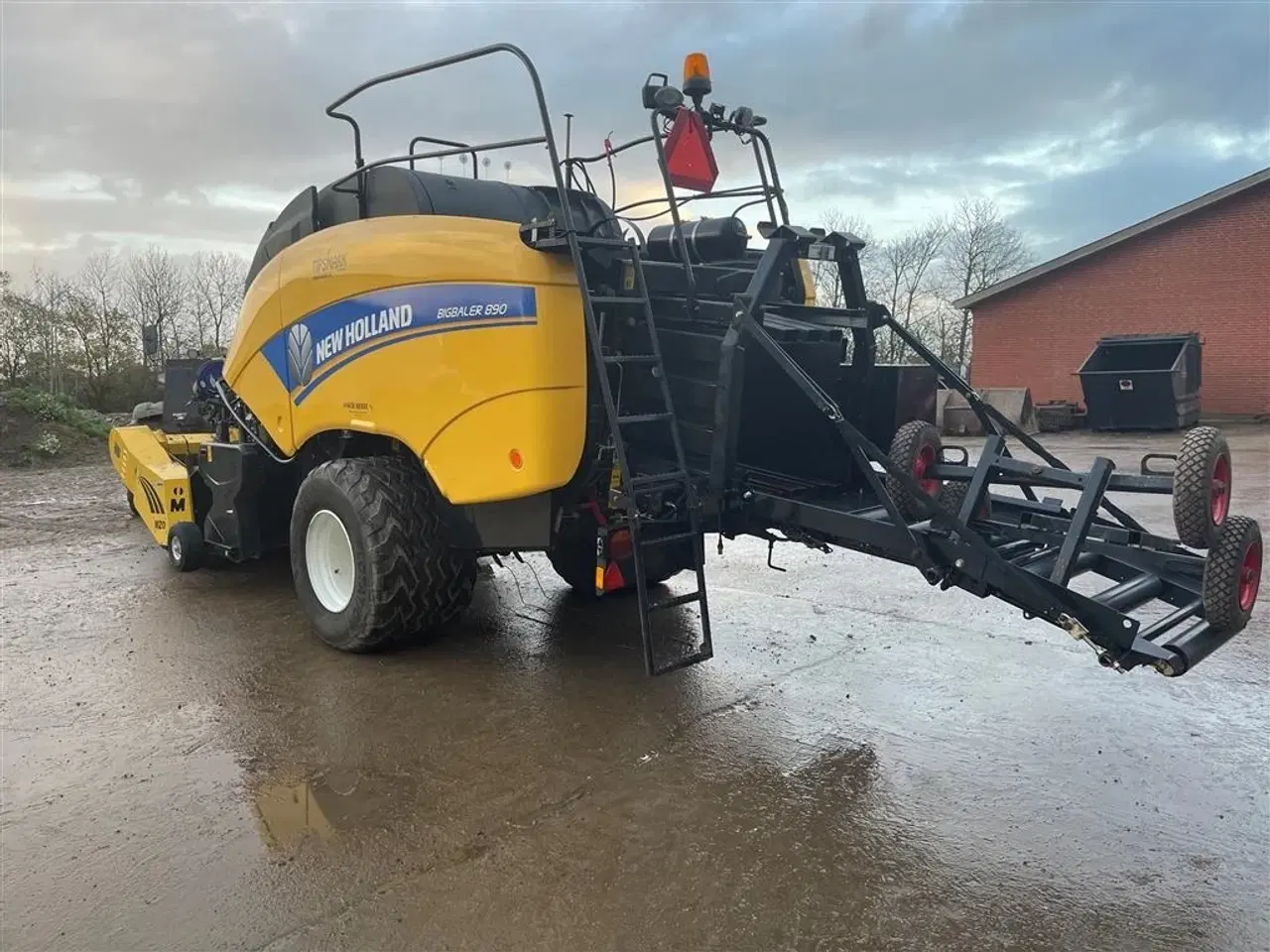 Billede 6 - New Holland BB 890 med Müthing snitter m. mange knive