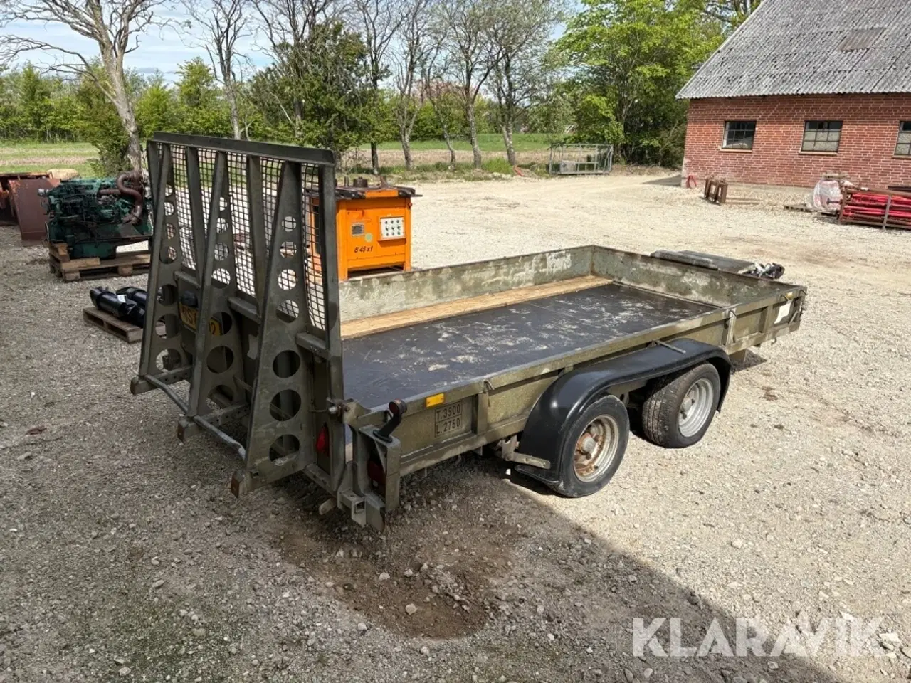 Billede 5 - Maskintrailer Ifor Williams GP 126 3500 kg. 2-akslet