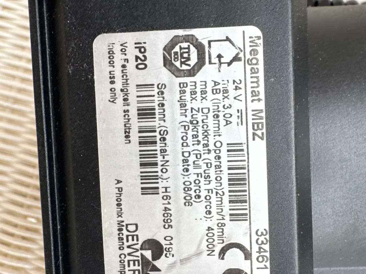 Billede 2 - Auping motor til evevationsmotor