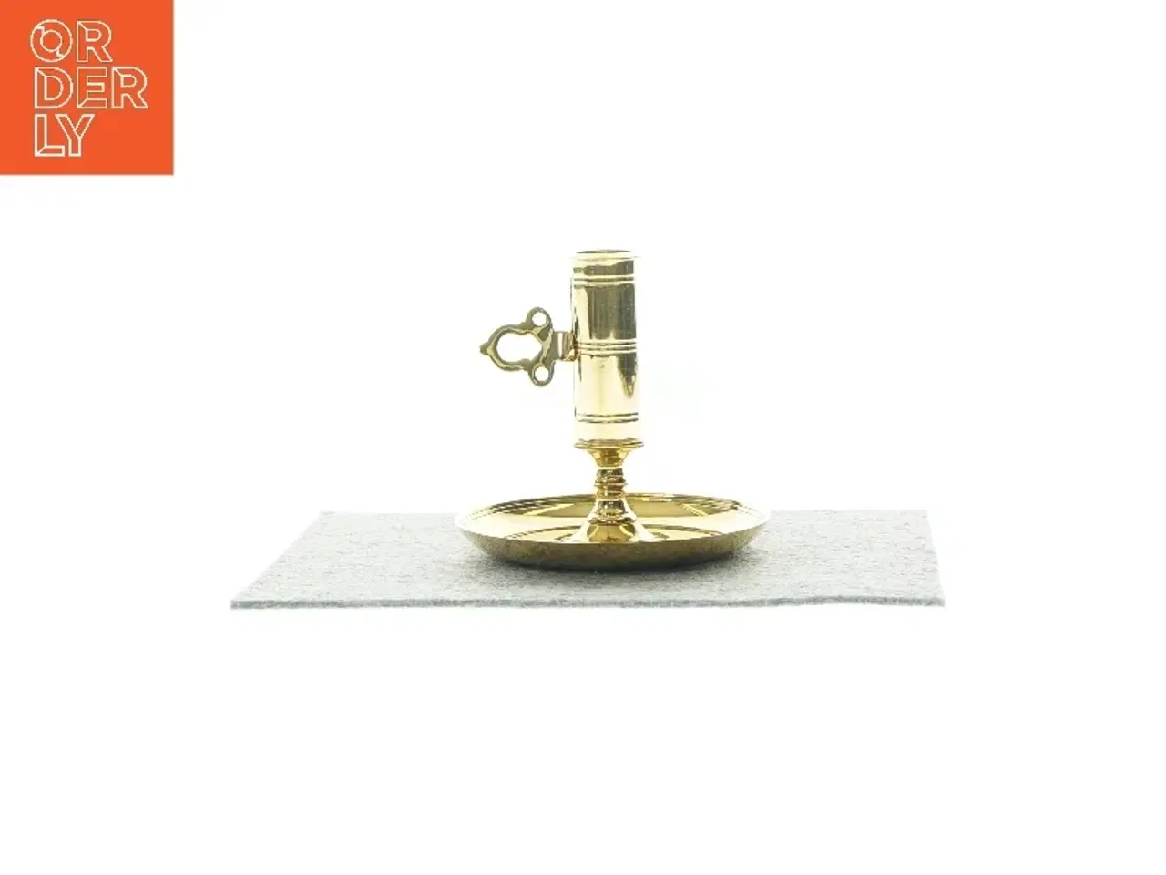 Billede 3 - Lysestage i messing helt ny