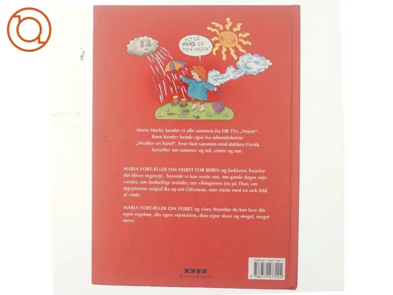 Billede 3 - Maria fortæller om vejret for børn (Bog) fra DR