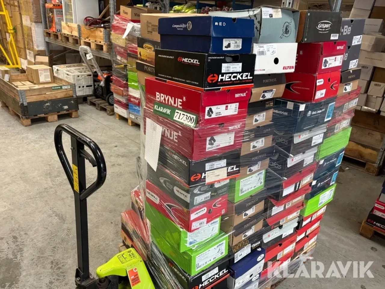 Billede 2 - Arbejdssko - assoteret type - 115 styks i alt