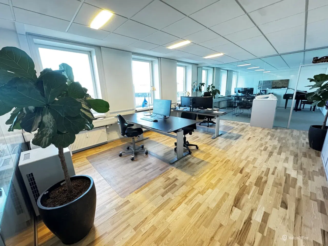 Billede 4 - Moderne coworking plads til leje på Europaplads 2 med fantastisk udsigt