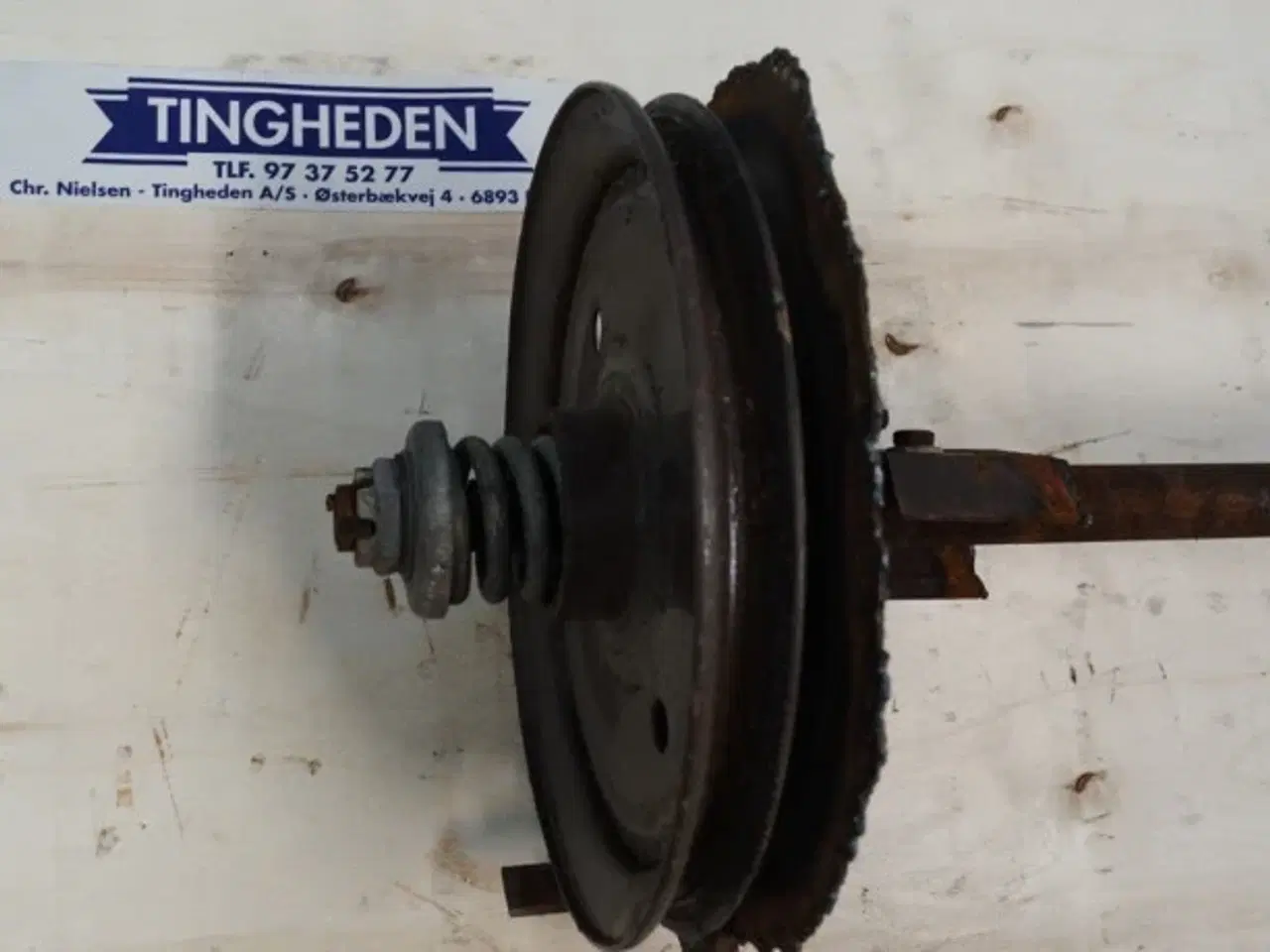 Billede 11 - Dronningborg D4500 Aksel med remskiver