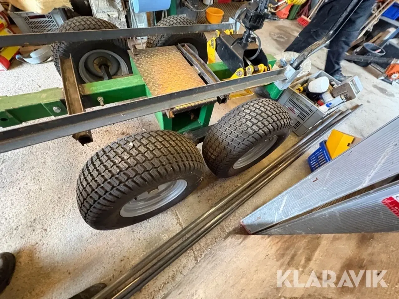 Billede 11 - Udkørselsvogn med kran og grab Kellfri 21-SV20