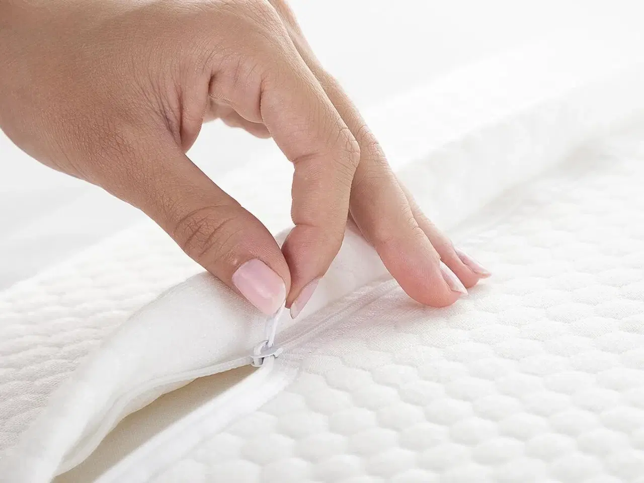 Billede 5 - Nakkepude med memory foam - Conforti (hvid/grå)