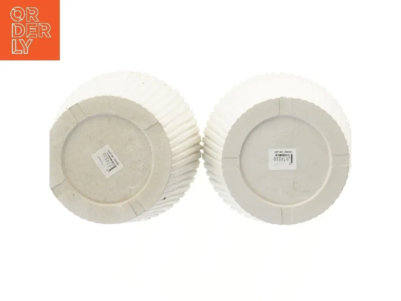 Billede 3 - Ribbet design blomsterpotter fra GreenShip (str. Ø 25 cm)