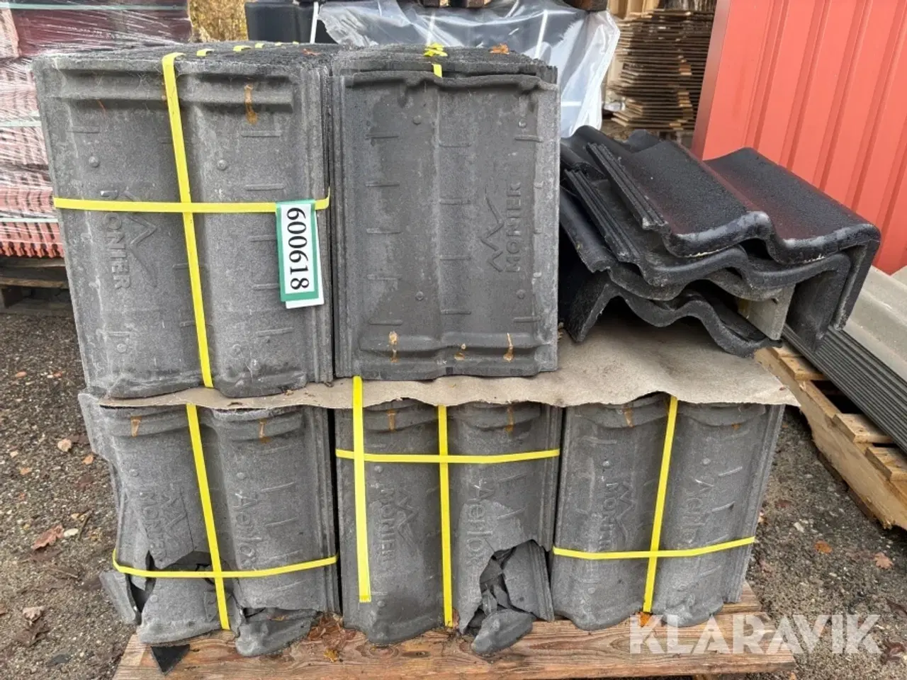 Billede 9 - Sorte tagsten 160+ styk