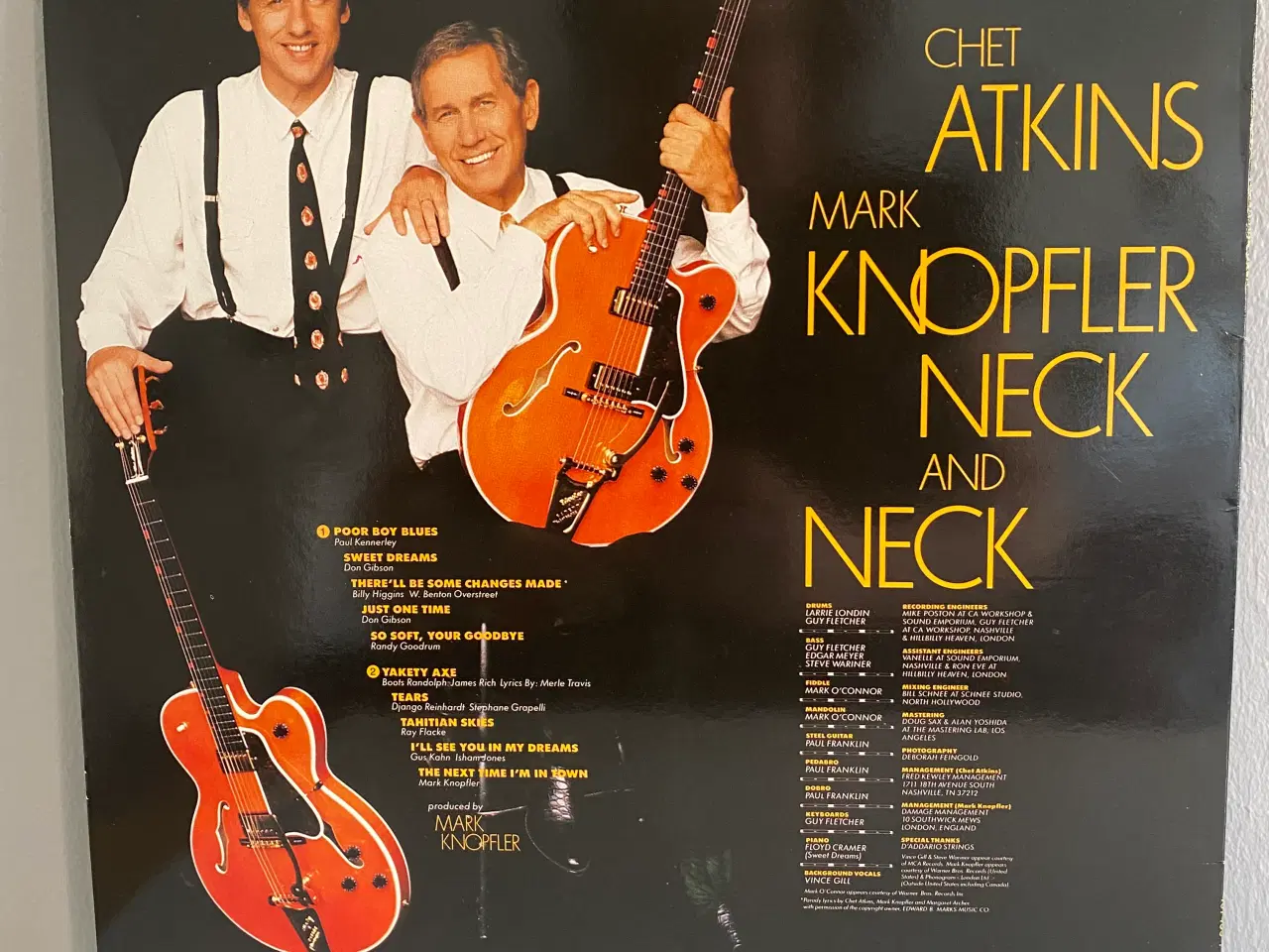Billede 2 - LP Mark Knopfler og Chet Atkins