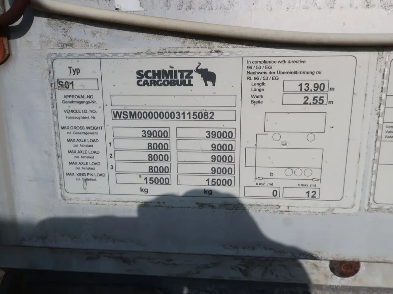 Billede 32 - Sættevogn SCHMITZ