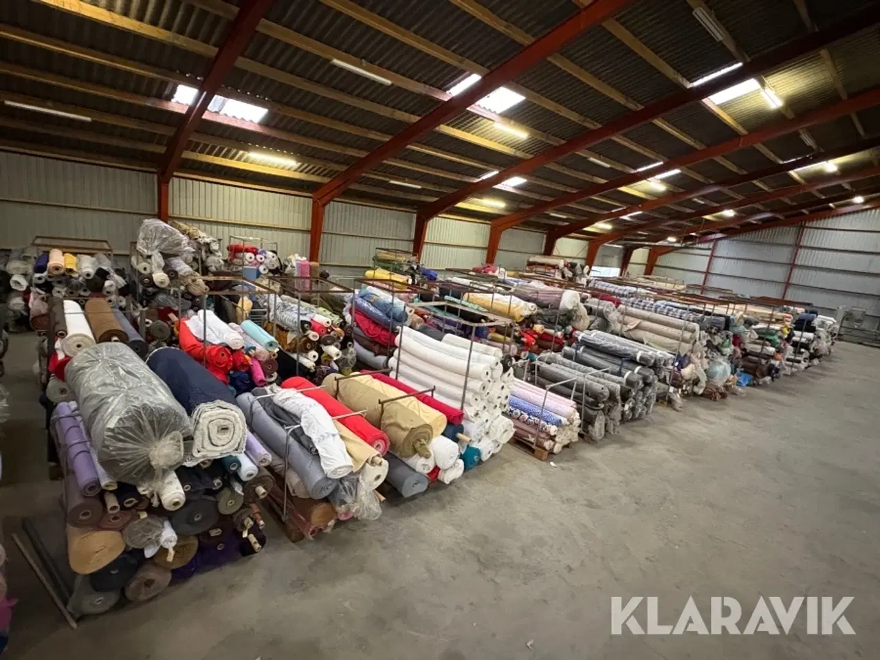 Billede 2 - Stof metervarer 125.000 meter - 2400 ruller