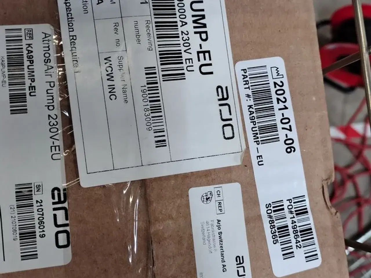 Billede 6 - 14 Atmos AirPump ARJO.