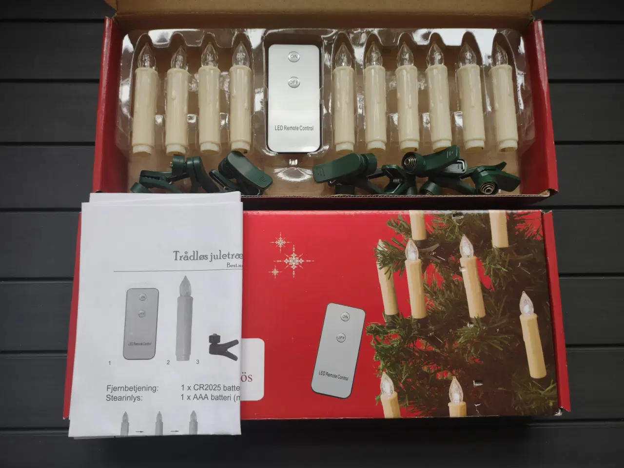 Billede 2 - Lys til juletræ