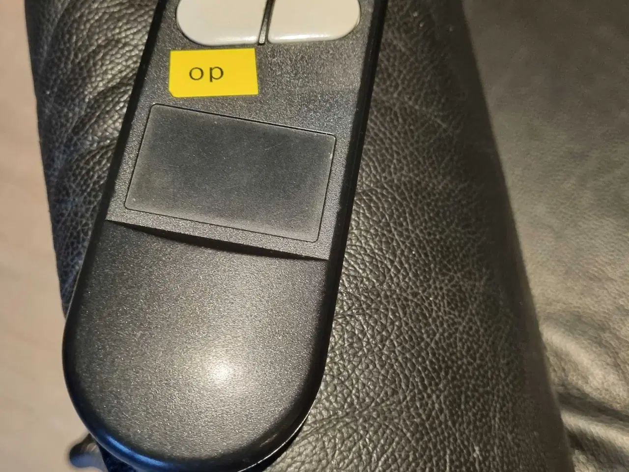 Billede 4 - Læderstol med rejse og ligge funktion 