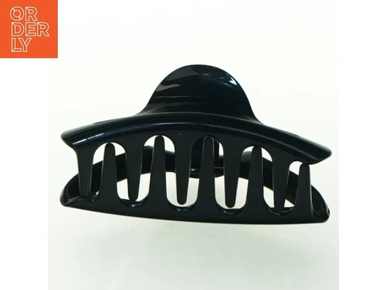 Billede 3 - Sort hårklemme (str. Længde. 9 cm)